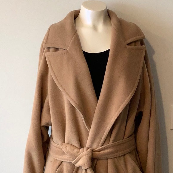 Max Mara Vintage Wool/Cashmere Long Coat - Picture 2 of 15